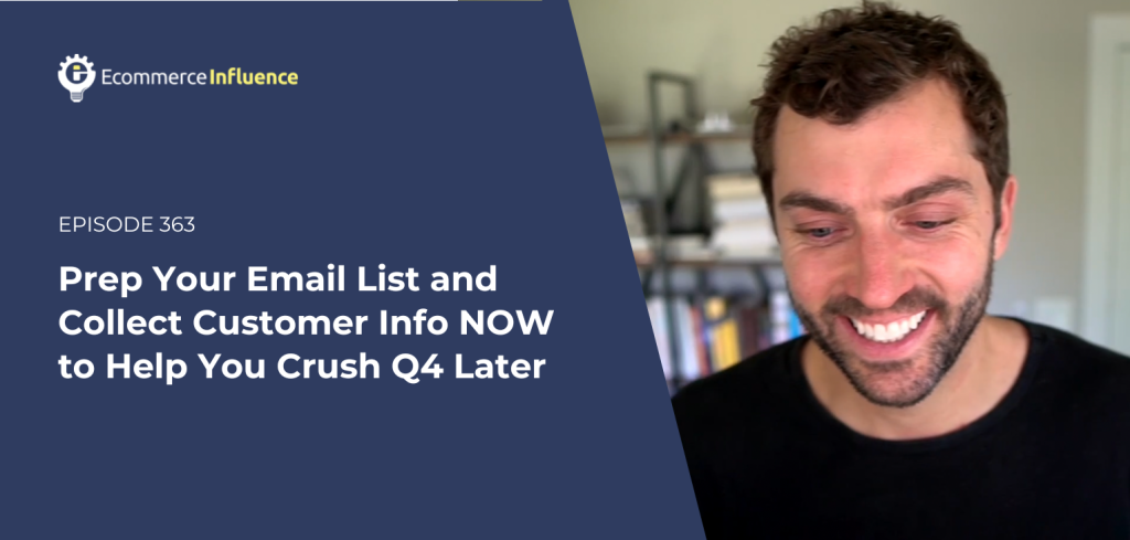 Prep Your Email List and Collect Customer Info